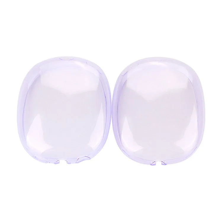 1 Pair For AirPods Max Ear Pad TPU Case Sleeve Clear Design Headphone Earpad Cover