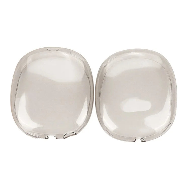 1 Pair For AirPods Max Ear Pad TPU Case Sleeve Clear Design Headphone Earpad Cover