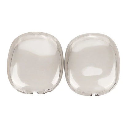 1 Pair For AirPods Max Ear Pad TPU Case Sleeve Clear Design Headphone Earpad Cover