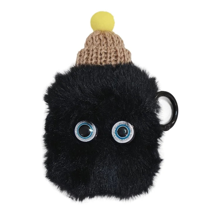 For Apple AirPods with Charging Case (2016) / (2019) / AirPods with Wireless Charging Case (2019) Case Fluffy Little Demon Cover