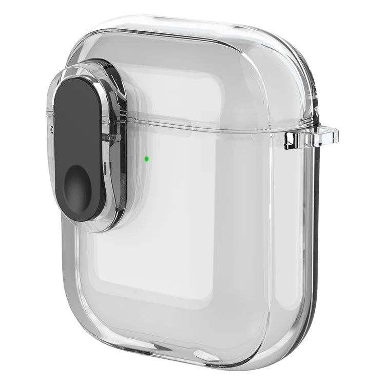 For Apple AirPods with Charging Case (2016) / (2019) / AirPods with Wireless Charging Case (2019) Case Clear Earphone Cover