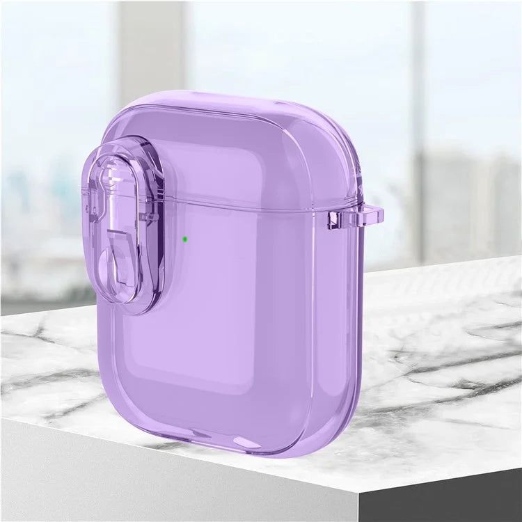 For Apple AirPods with Charging Case (2016) / (2019) / AirPods with Wireless Charging Case (2019) Case Clear Earphone Cover