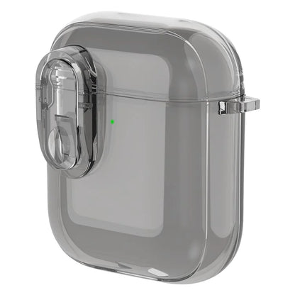 For Apple AirPods with Charging Case (2016) / (2019) / AirPods with Wireless Charging Case (2019) Case Clear Earphone Cover