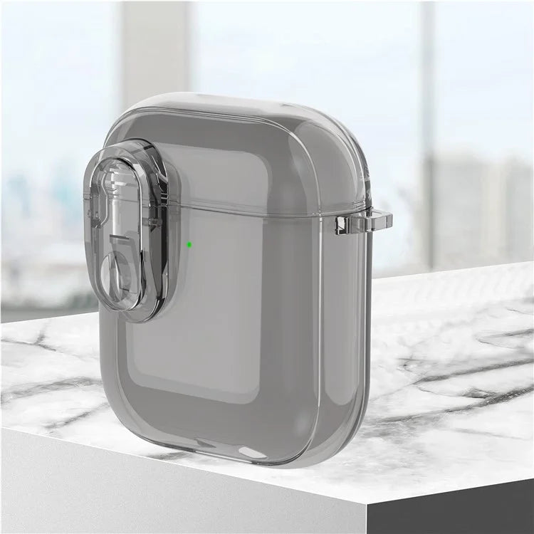 For Apple AirPods with Charging Case (2016) / (2019) / AirPods with Wireless Charging Case (2019) Case Clear Earphone Cover