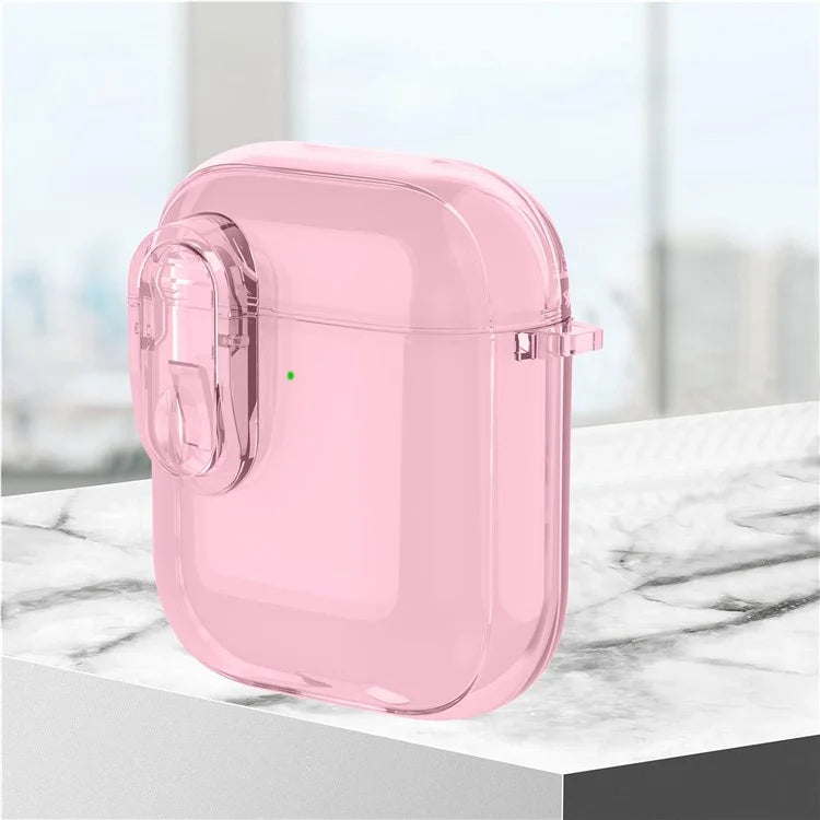 For Apple AirPods with Charging Case (2016) / (2019) / AirPods with Wireless Charging Case (2019) Case Clear Earphone Cover