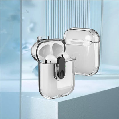 For Apple AirPods with Charging Case (2016) / (2019) / AirPods with Wireless Charging Case (2019) Case Clear Earphone Cover