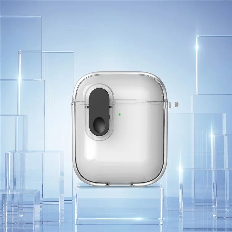 For Apple AirPods with Charging Case (2016) / (2019) / AirPods with Wireless Charging Case (2019) Case Clear Earphone Cover