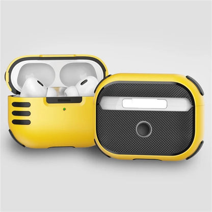 Dustproof Case for AirPods Pro 2 Bluetooth Earbud Hard PC Cover with Hanging Buckle