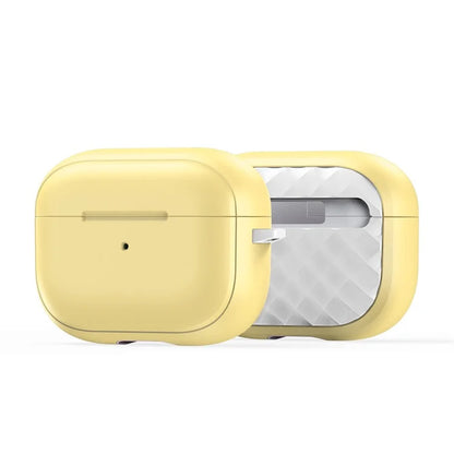 DUX DUCIS PECC Series Earbuds Box Case for Apple AirPods Pro 2 TPU+PC Earphone Cover with Carabiner