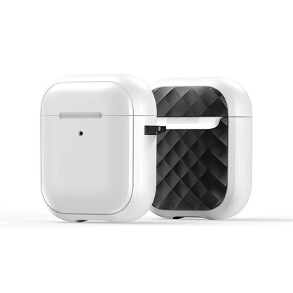 DUX DUCIS PECC Series for Apple AirPods with Charging Case (2016) / (2019) / AirPods with Wireless Charging Case (2019) Earbuds Cover+Black