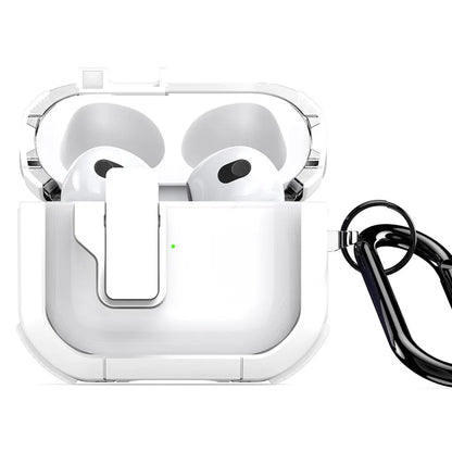 DUX DUCIS PECN Series for Apple AirPods 3 Earphone Case PC+TPU Protective Cover with Hook