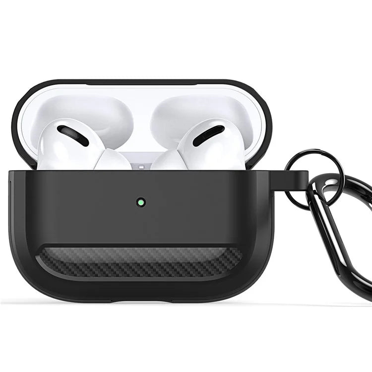 DUX DUCIS PECB Series for Apple AirPods Pro 2 TPU Case Bluetooth Earphone Cover with Hook