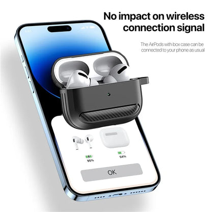 DUX DUCIS PECB Series for Apple AirPods Pro 2 TPU Case Bluetooth Earphone Cover with Hook