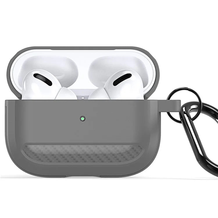 DUX DUCIS PECB Series TPU Case for Apple AirPods Pro Drop-proof Cover with Hook