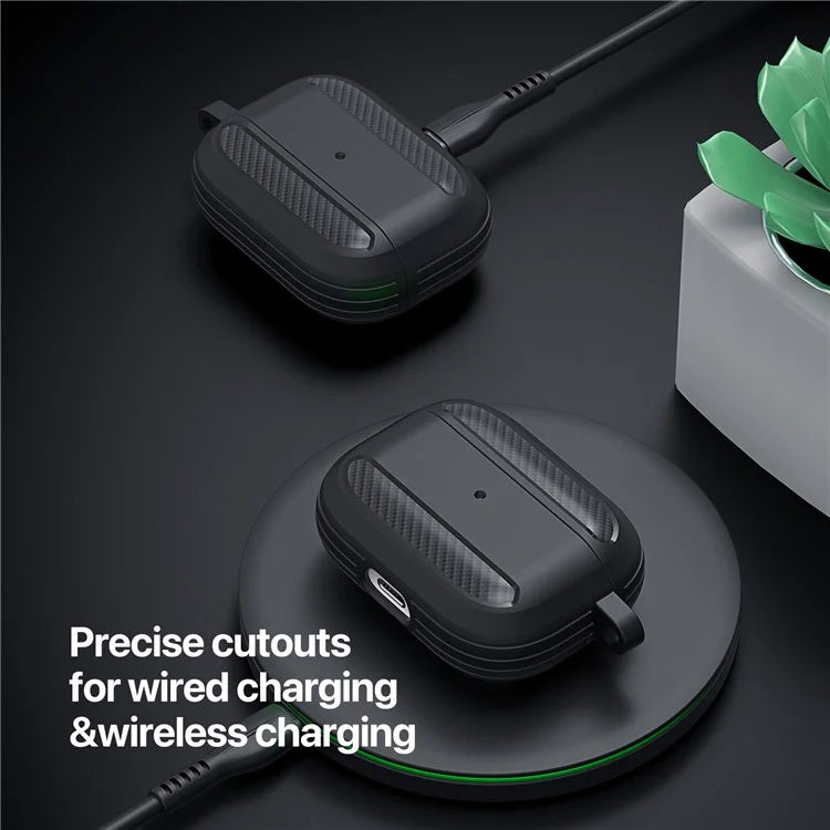 DUX DUCIS PECB Series for Apple AirPods with Charging Case (2016) / (2019) / AirPods with Wireless Charging Case (2019) TPU Case