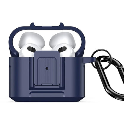 DUX DUCIS PECH Series for Apple AirPods 3 Protective Case Dust-proof Shell with Keychain