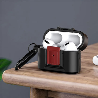 DUX DUCIS PECH Series for Apple AirPods Pro Case PC+TPU Earphone Cover with Hook