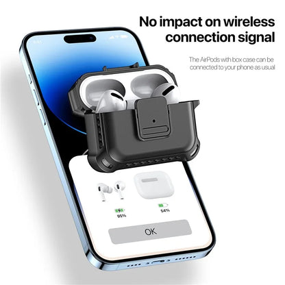 DUX DUCIS PECG Series for Apple AirPods 3 Protective Carrying Case Earbuds Cover with Keychain