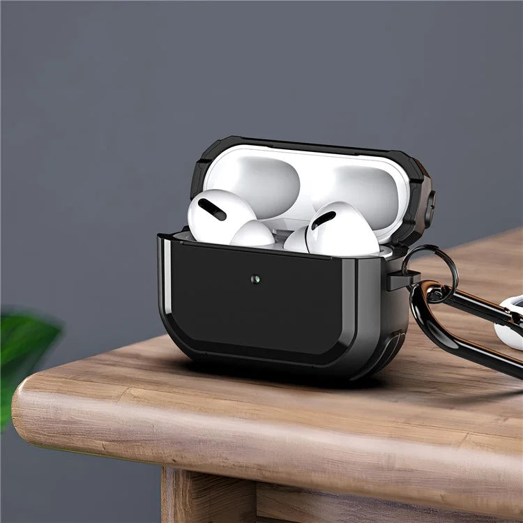 DUX DUCIS PECA Series for Apple AirPods Pro Case PC+TPU Protective Cover with Keychain