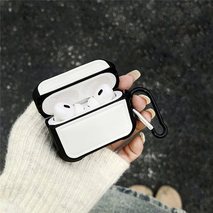 For AirPods Pro 2 / Pro Down Jacket Design TPU Cover Wireless Earphone Protective Case with Anti-lost Buckle