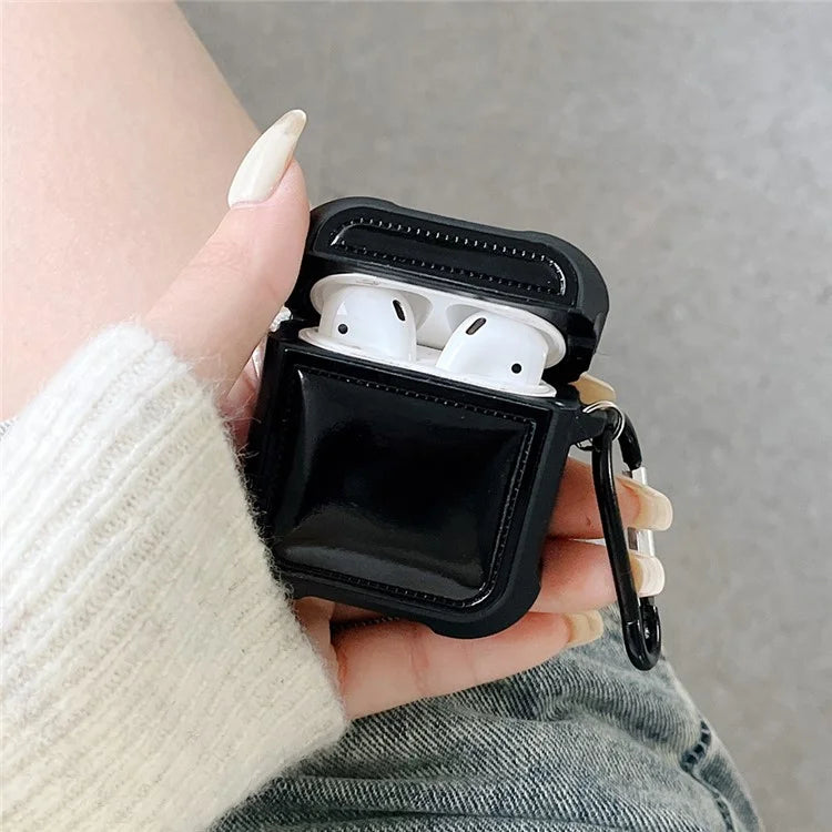 Earphone Sleeve for AirPods with Charging Case (2016) / (2019) / AirPods with Wireless Charging Case (2019) TPU Anti-drop Cover