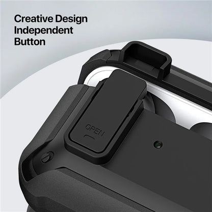 DUX DUCIS PECO Series for Apple AirPods Pro Earbuds Cover Secure Lock Design Shockproof Shell