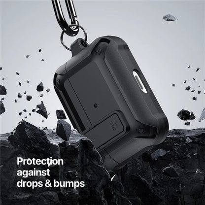 DUX DUCIS PECO Series for Apple AirPods Pro 2 Case with Lock Rugged Shockproof Earbuds Cover+Green