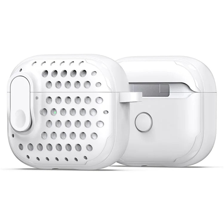 DUX DUCIS PECM Series for Apple AirPods Pro Earbuds Case with Lock Full Protective Shell