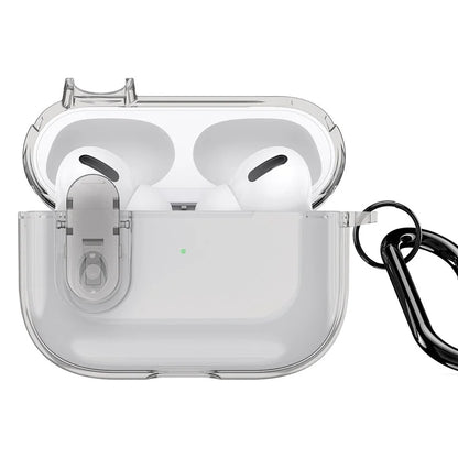 DUX DUCIS PECL Series for Apple AirPods Pro 2 Earphone Case  TPU+PC Cover with Hanging Hook