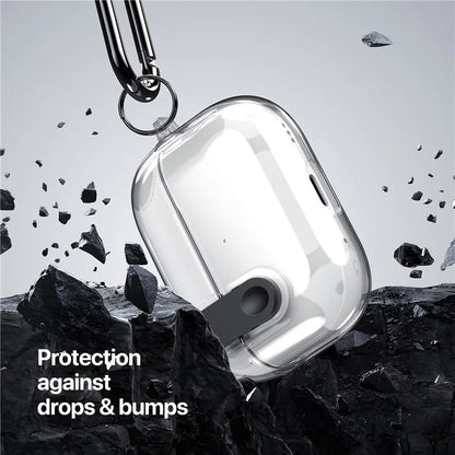 DUX DUCIS PECL Series for Apple AirPods Pro 2 Earphone Case  TPU+PC Cover with Hanging Hook