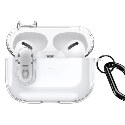 DUX DUCIS PECL Series for Apple AirPods Pro 2 Earphone Case  TPU+PC Cover with Hanging Hook