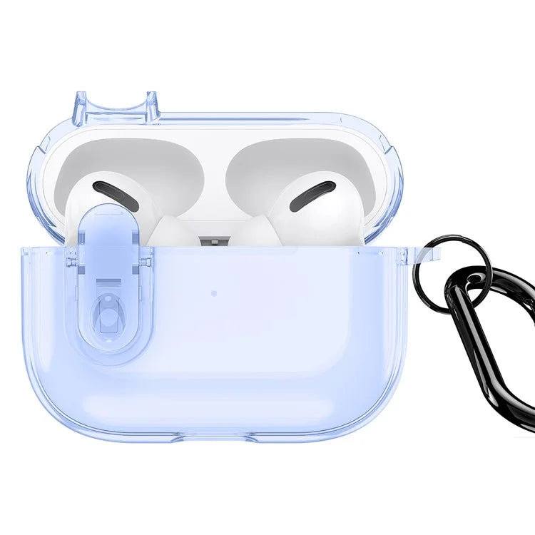 DUX DUCIS PECL Series for Apple AirPods Pro 2 Earphone Case  TPU+PC Cover with Hanging Hook