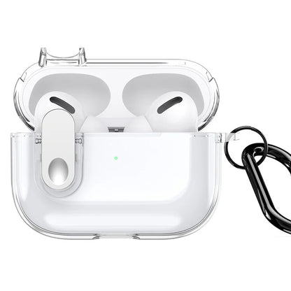 DUX DUCIS PECL Series for Apple AirPods Pro Bluetooth Earbud Case Anti-drop Cover with Hanging Hook