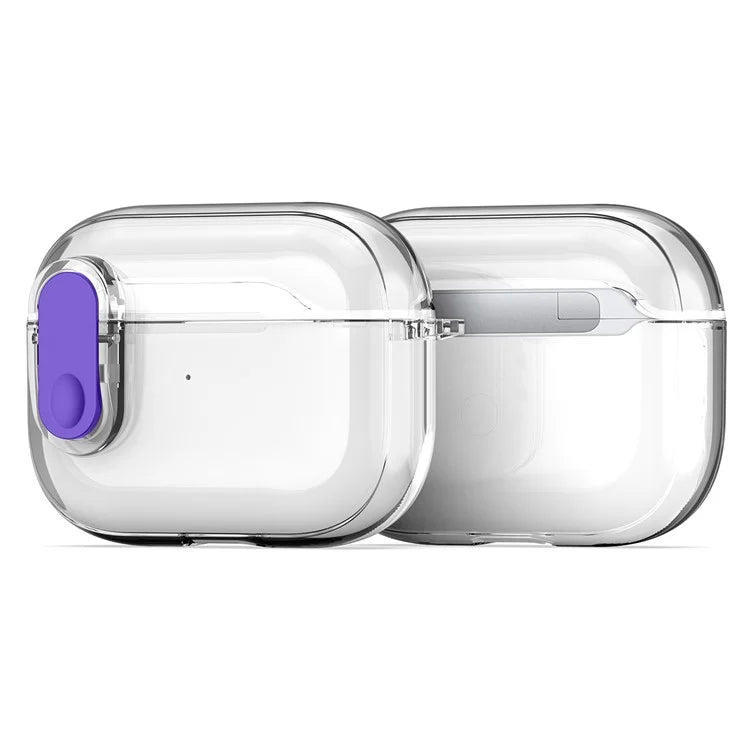 DUX DUCIS PECL Series for Apple AirPods Pro Bluetooth Earbud Case Anti-drop Cover with Hanging Hook