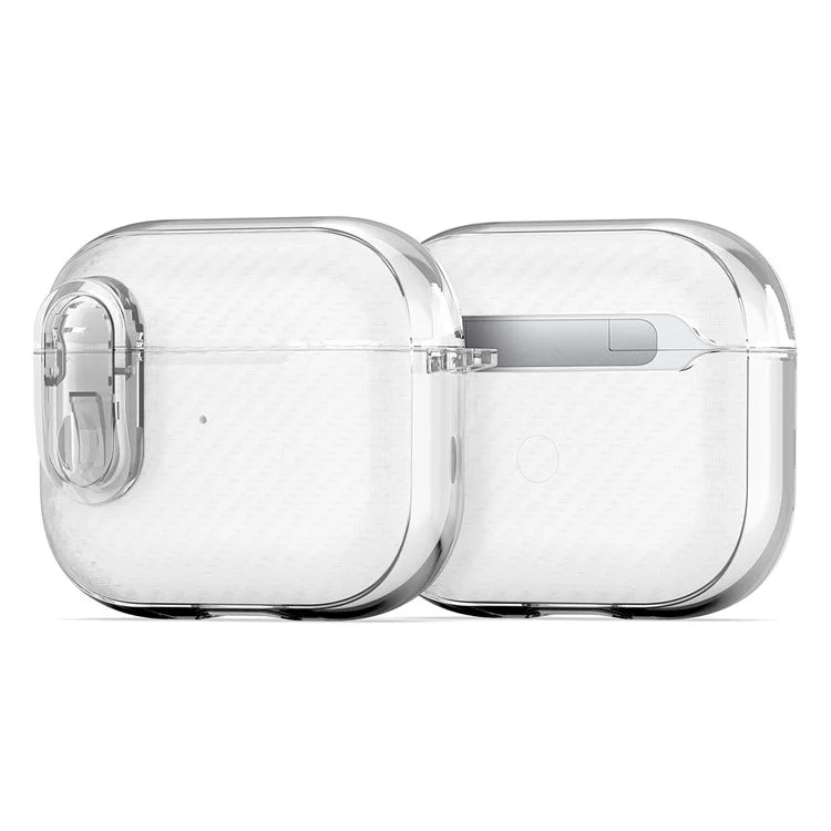 DUX DUCIS PECK Series for Apple AirPods 3 PC+TPU Earbud Case Anti-drop Cover with Hanging Hook