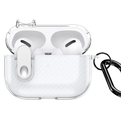 DUX DUCIS PECK Series Case for Apple AirPods Pro Bluetooth Earbud Cover with Hanging Hook