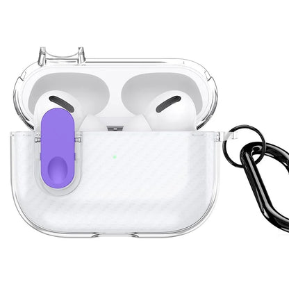 DUX DUCIS PECK Series Case for Apple AirPods Pro Bluetooth Earbud Cover with Hanging Hook