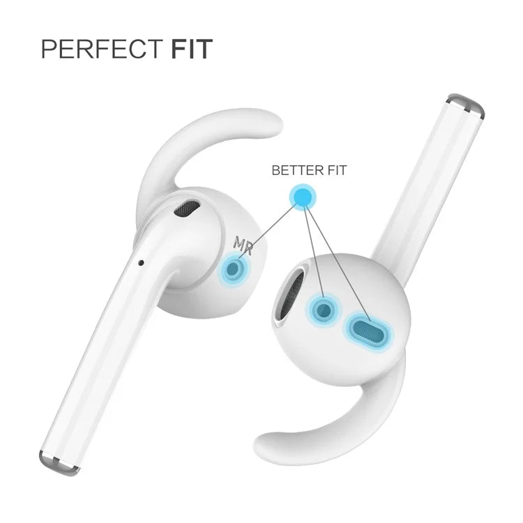 AHASTYLE PT60-Pro For Apple AirPods Pro Anti-lost Ear Hooks Ear Tips Silicone Cover