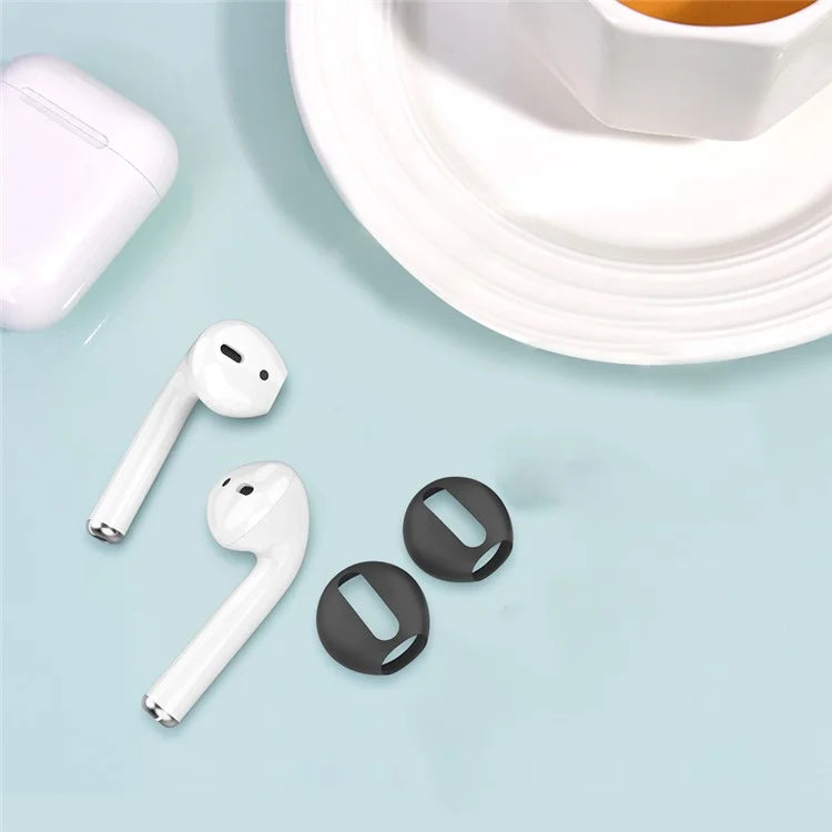 AHASTYLE PT76 For Apple AirPods 1 / 2 1 Pair Size S Earbuds Cover Slim Silicone Earphone Sleeve