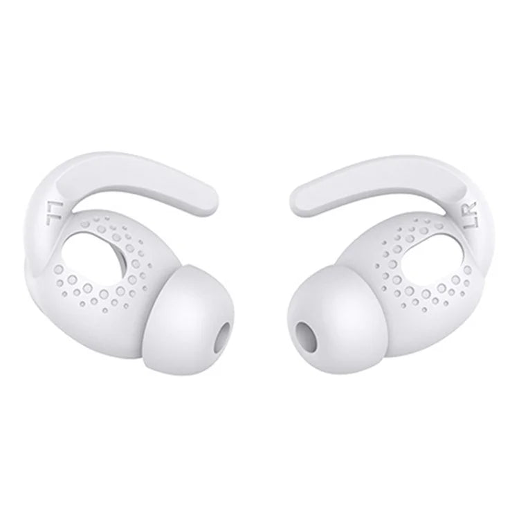 AHASTYLE PT40 1 Pair Size S Eartips for Apple AirPods 3 Anti-lost Earhook Silicone Earbuds Cover