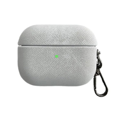 For Apple AirPods Pro 2 Bluetooth Earphone Protective Cover Suede Texture TPU Case with Metal Buckle