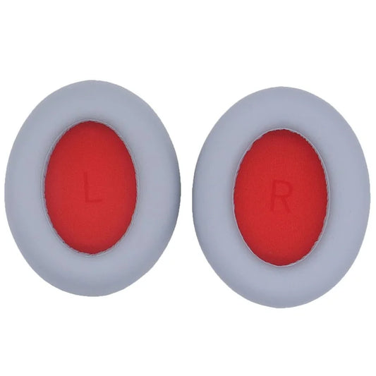 JZF-425 1 Pair Earpads for 1MORE SonoFlow Headphones Protein Leather Soft Earmuffs