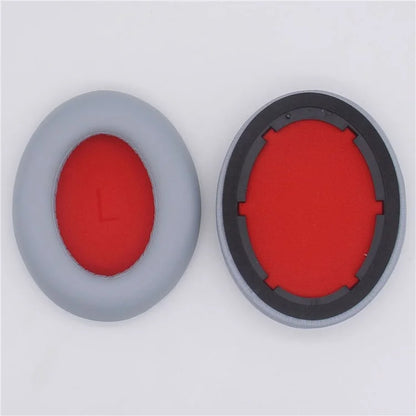 JZF-425 1 Pair Earpads for 1MORE SonoFlow Headphones Protein Leather Soft Earmuffs