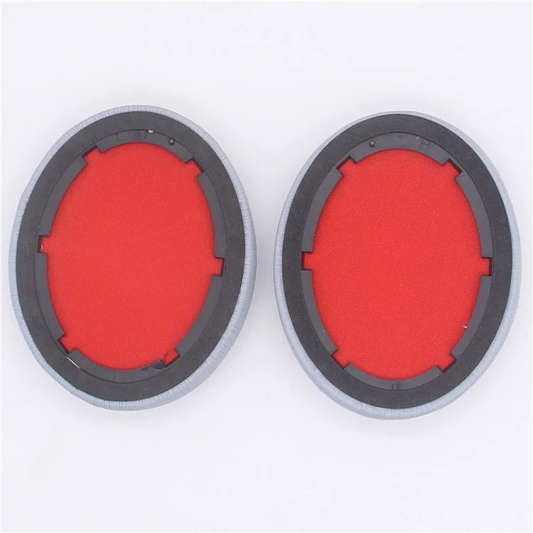 JZF-425 1 Pair Earpads for 1MORE SonoFlow Headphones Protein Leather Soft Earmuffs