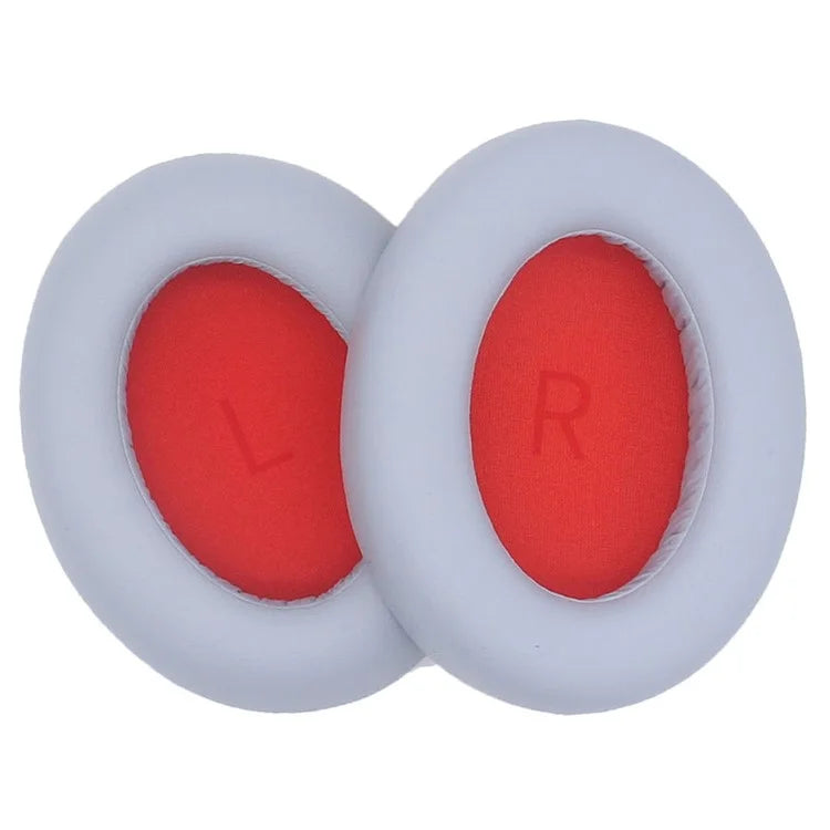 JZF-425 1 Pair Earpads for 1MORE SonoFlow Headphones Protein Leather Soft Earmuffs