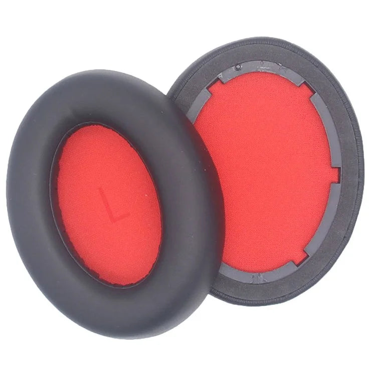 JZF-425 1 Pair Earpads for 1MORE SonoFlow Headphones Protein Leather Soft Earmuffs