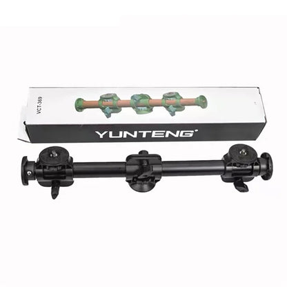 YUNTENG VCT-369 Horizontal Aluminum Alloy Gimbal Extension Pole for Tripod Stabilizer Camera