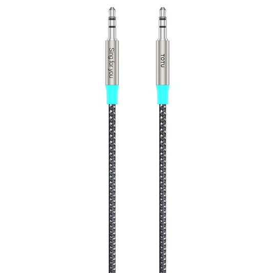 TOTU AD-9 1.3m 3.5mm Male to Male Audio Aux Cable for Mobile Phone / PC / MP3 Player