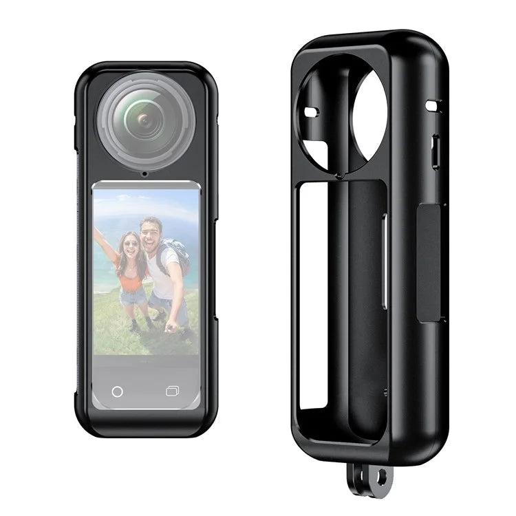 Aluminum Alloy Metal Case for Insta360 X4 Action Camera Cage Protective Frame