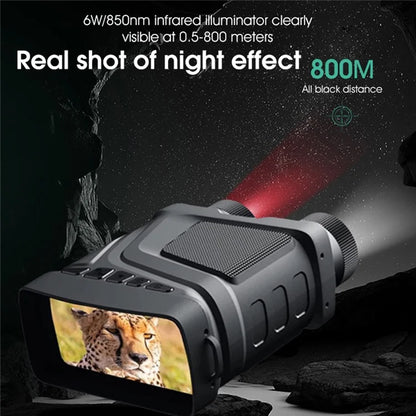 R12 Infrared Night Vision Binoculars Photo Video Recording Rechargeable HD Camera